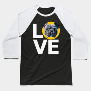 Frenchie Love Baseball T-Shirt